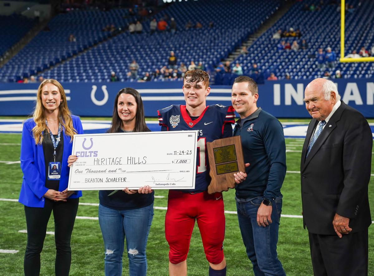 Bishop Chatard vs Heritage Hills IHSAA 3A Final  November 24. 2023 Photo-Tyler Hart63